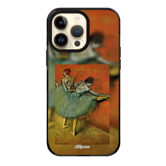 Edgar Degas's Dancers at The Bar iPhone Case - milkycases iphone case - elite iphone case