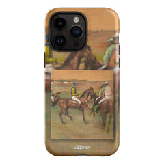 Edgar Degas's Race Horses iPhone Case - milkycases iphone case -tough iphone case