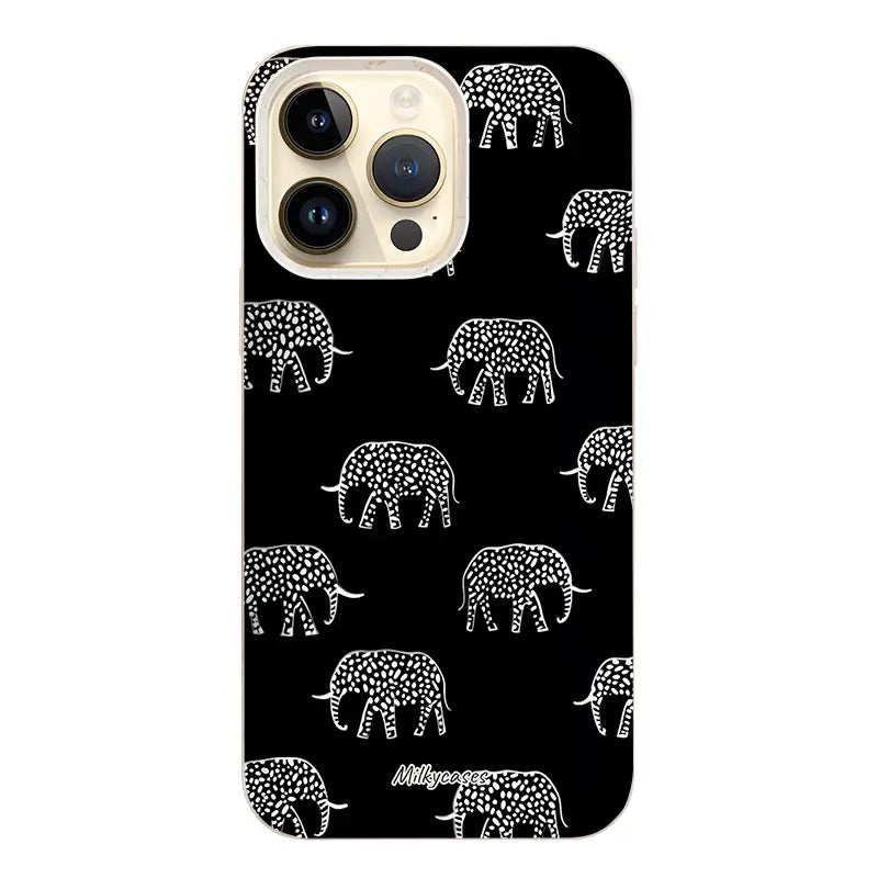 Elephant Echo iPhone Case - milkycases iphone case - compostable biodegredable iphone case