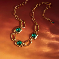 Emerald Hour Jewelry Set