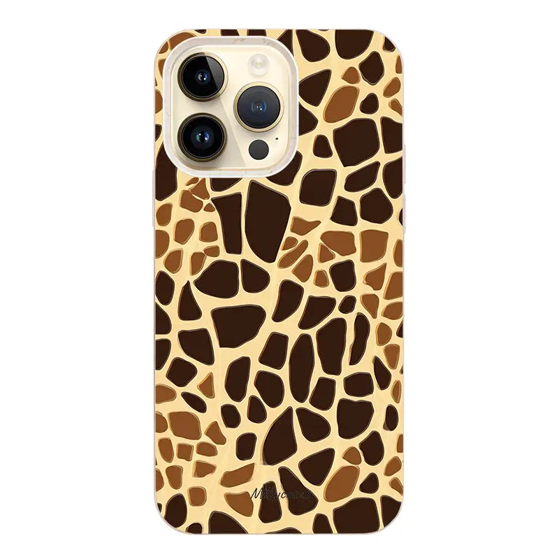 Giraffe Pattern iPhone Case - milkycases iphone case - compostable iphone case