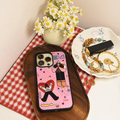 Glow Girl iPhone Case - Hand-Painted iPhone Cases - milkycases iphone case - elite iphone case