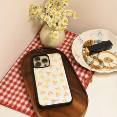 Golden Heart iPhone Case - milkycases iphone case- elite iphone case