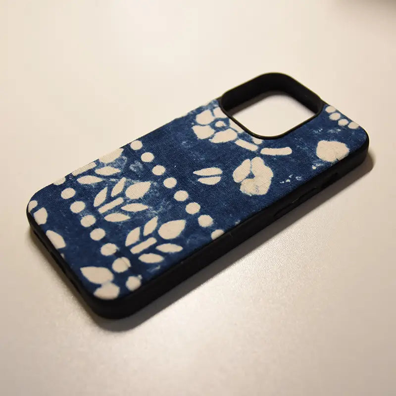 Handmade Azure Flora iPhone Case - milkycases iphone case - limited handmade