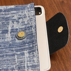 Handmade Japanese Boro Style iPad Sleeve | Custom Size Available