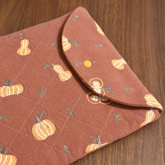 Handmade Pumpkin Patch Computer Sleeve | Custom Size Available