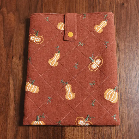 Handmade Pumpkin Patch iPad Sleeve | Custom Size Available