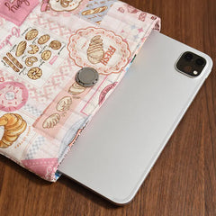 Handmade Sweet Bakery iPad Sleeve | Custom Size Available