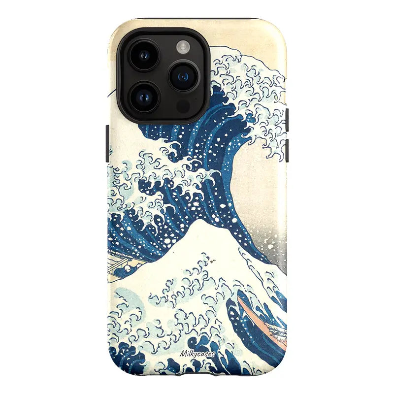 Katsushika Hokusai's Great Wave off Kanagawa iPhone Case - milkycases iphone case - artistic - tough iphone case