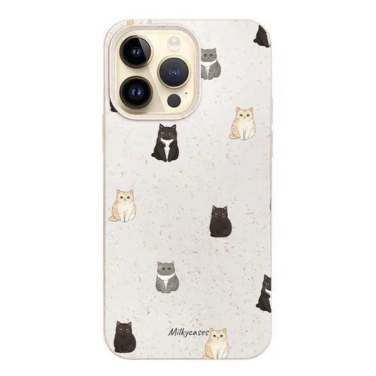 Kitten Nook iPhone Case - milkycases iphone case - compostable iphone case