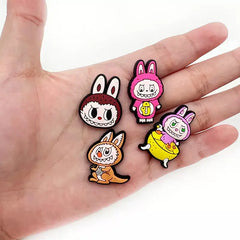 Labubu Hole Charms for Crocs iPhone Case