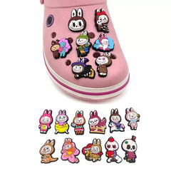 Labubu Hole Charms for Crocs iPhone Case