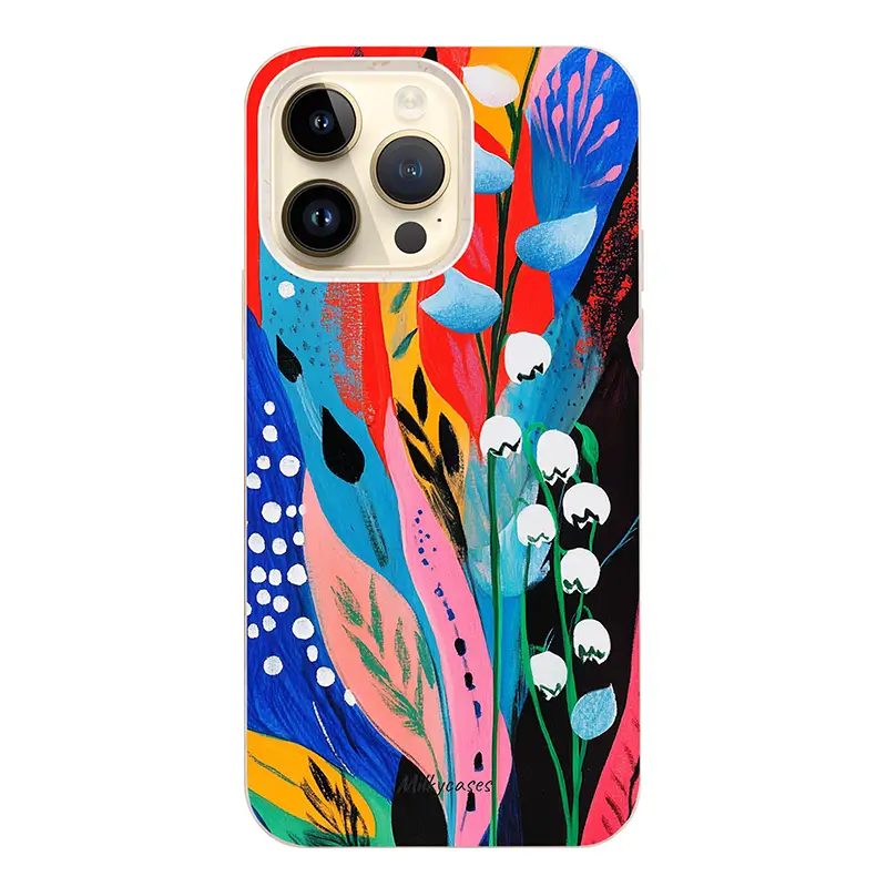 Lively Lily iPhone Case - milkycases iphone case - compostable iphone case