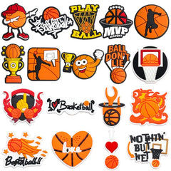 Love Basketball Hole Charms for Crocs iPhone Case