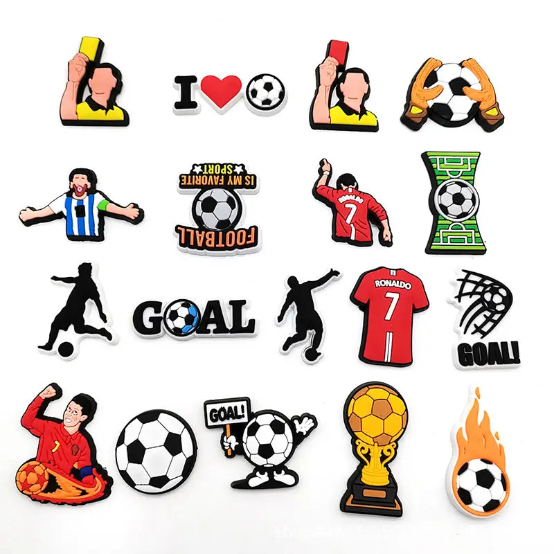 Love Football Jibbitz for Crocs iPhone Case