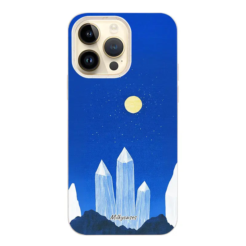 Lunar Crystal iPhone Case - milkycases iphone case - compostable iphone case