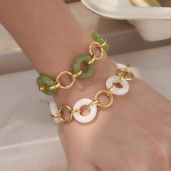 Marea Resin Link Bracelet