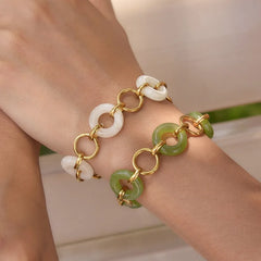 Marea Resin Link Bracelet