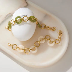 Marea Resin Link Bracelet