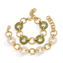 Marea Resin Link Bracelet