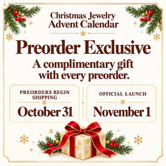 MilkyScoops Christmas Keepsake Jewelry Advent Calendar