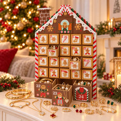 MilkyScoops Christmas Keepsake Jewelry Advent Calendar