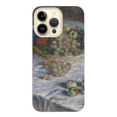 Monet's Apples and Grapes iPhone Case