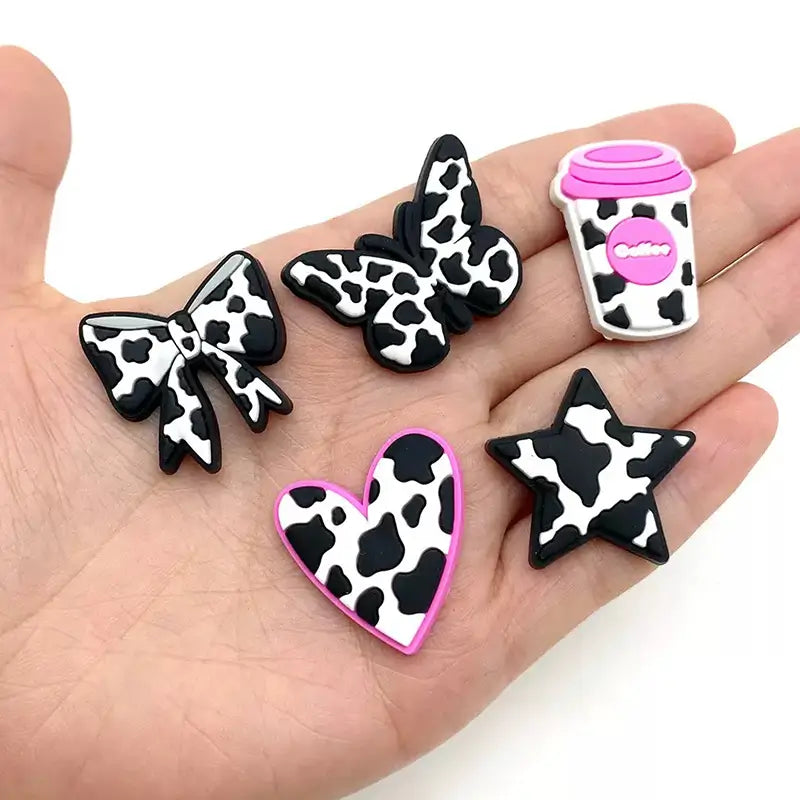 Moo Mood Hole Charms for Crocs iPhone Case