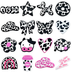 Moo Mood Hole Charms for Crocs iPhone Case