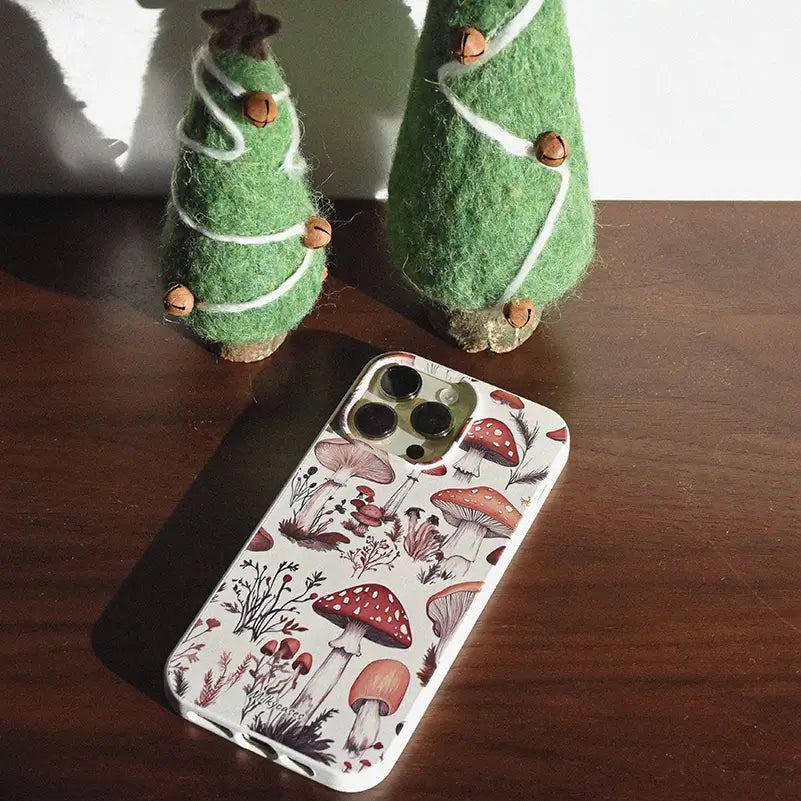 Mushroom Magic iPhone Case - milkycases iphone case