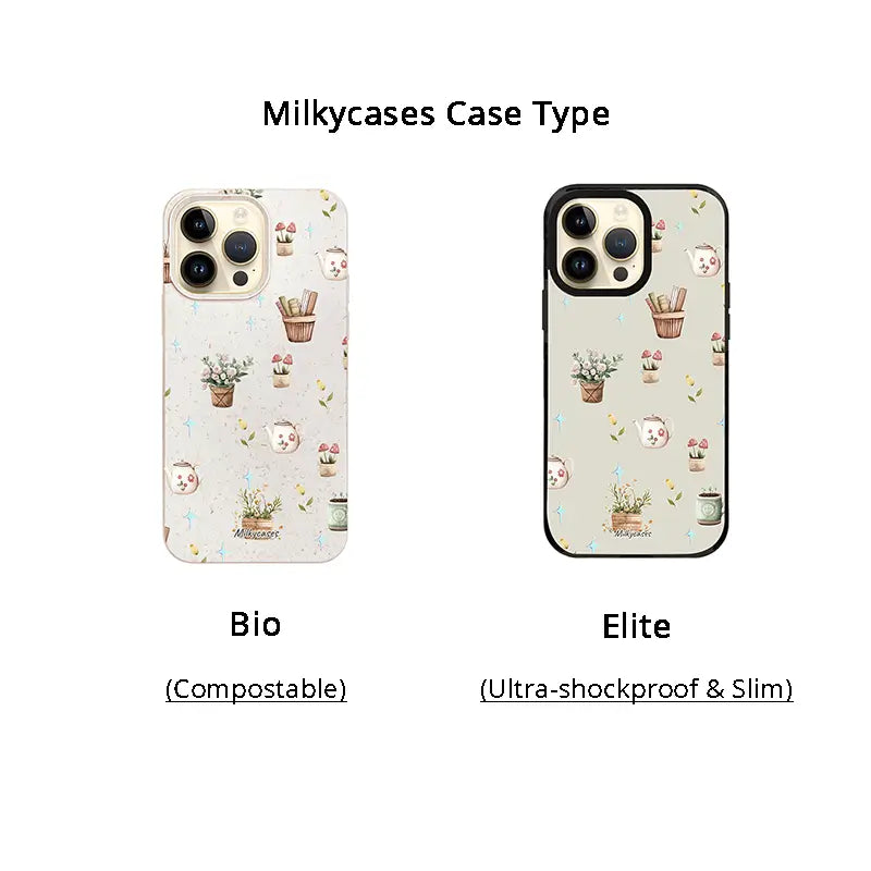 Mushroom Story iPhone Case - milkycases iphone case - 1 case type new