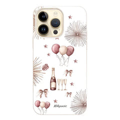 New Year Toast iPhone Case - milkycases iphone case - compostable biodegredable iphone case