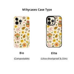 Papaya Petals iPhone Case - milkycases - elite iphone case