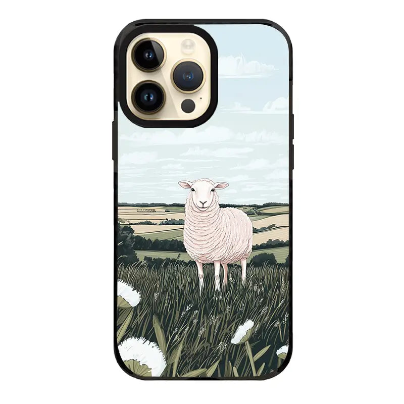 Pastoral Lamb iPhone Case