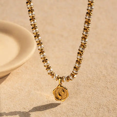 Pearl Coin Necklace