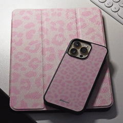 Pink Leopard iPad Case - milkycases 