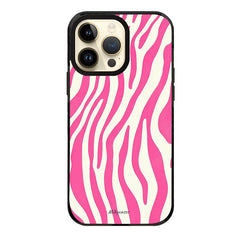 Pink Zebra iPhone Case - milkycases iphone case - wildgrass land elite iphone case