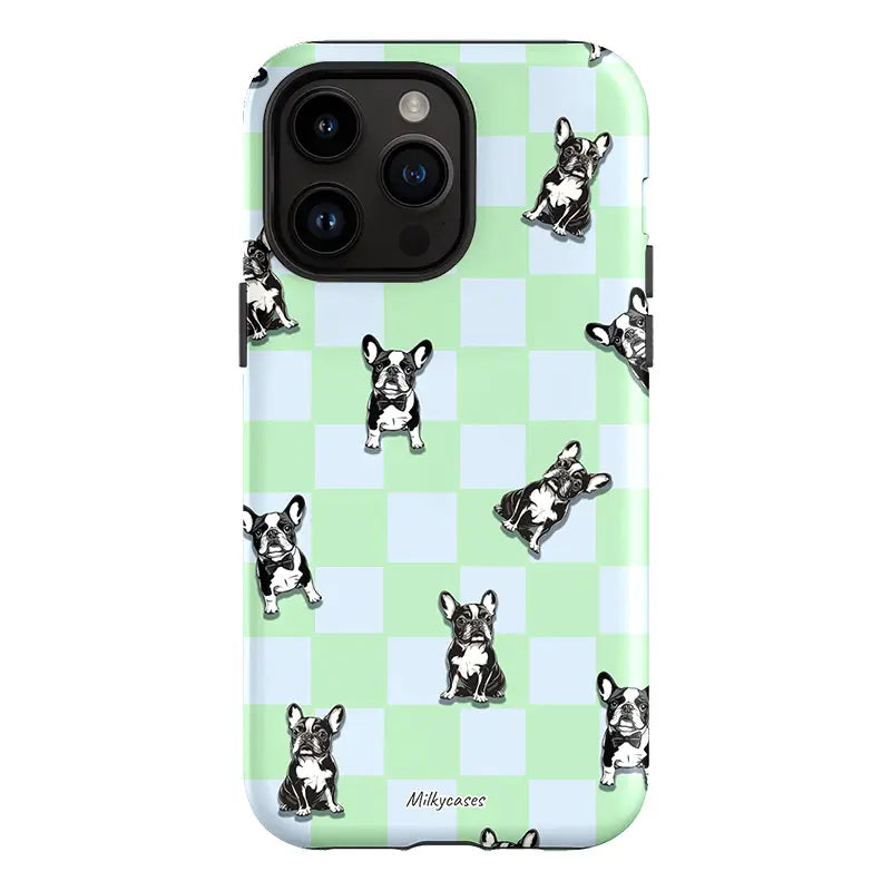 Playful Bulldog iPhone Case - milkycases iphone case - tough iphone case