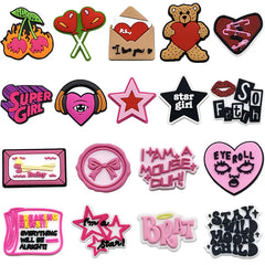 Pop Girl Hole Charms for Crocs iPhone Case