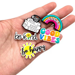Power Sayings Hole Charms for Crocs iPhone Case