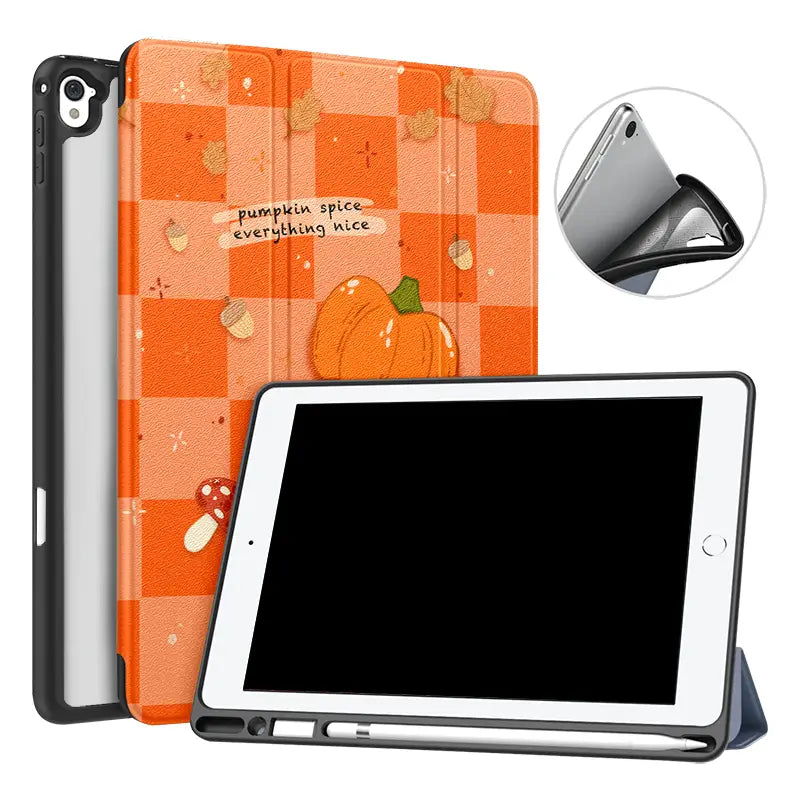 Pumpkin Glow iPad Case - milkycases - side