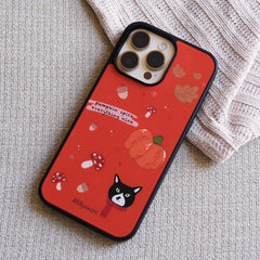 Pumpkin Glow iPhone Case