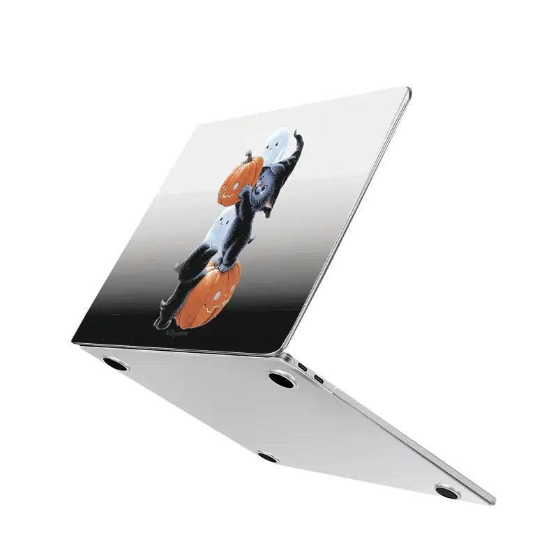 Pumpkin Kitty MacBook Case - milkycases