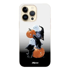Pumpkin Kitty iPhone Case