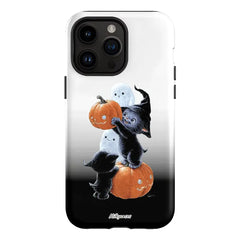 Pumpkin Kitty iPhone Case