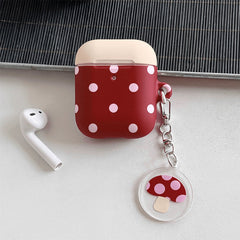 Red Mushroom AirPods Case