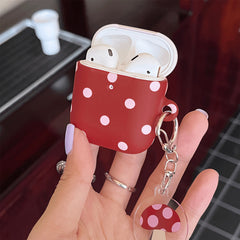 Red Mushroom AirPods Case