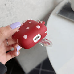 Red Mushroom AirPods Case