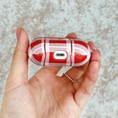 Red and White Checkered AirPods Case