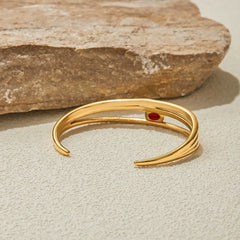 Scarlet Glow Bangle